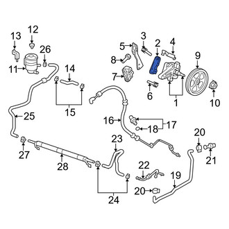 Acura OE - Power Steering Pump Bracket