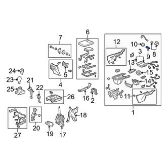 Acura OE - Rear 12 Volt Accessory Power Outlet
