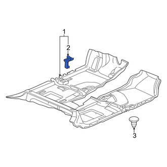 Acura OE - Trunk Floor Access Cover Clip