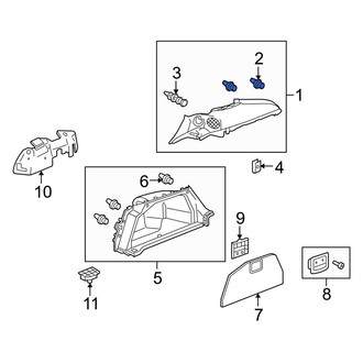 Acura OE - Roof Opening Trim Clip