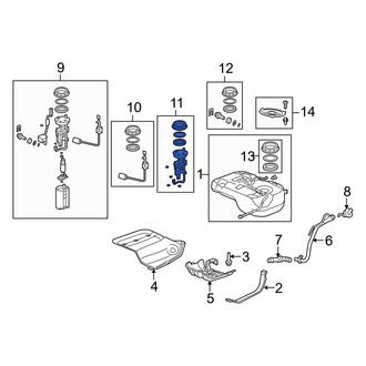 Acura OE - Fuel Pump Filter