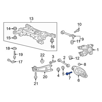 Acura OE - Suspension Control Arm Bolt