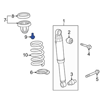 Acura OE - Coil Spring Damper Bolt