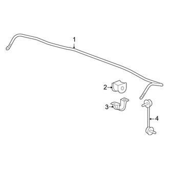 Acura OE - Rear Suspension - Stabilizer Bar & Components
