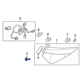 Acura OE - Tail Light Bolt