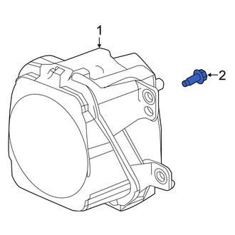 Acura OE - Rear Bumper Guide Screw