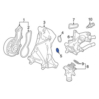 Acura OE - Engine Water Pump Housing O-Ring
