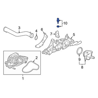 Acura OE - Engine Coolant Temperature Sensor