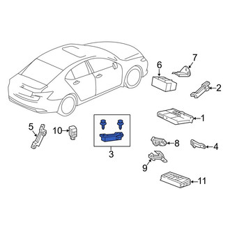 Acura OE - Inner Keyless Entry Antenna