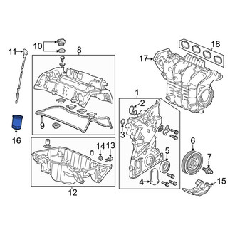 Acura OE - Engine Oil Filter