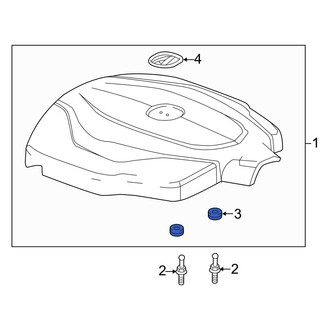 Acura OE - Engine Cover Mounting Bushing