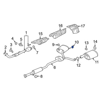 Acura OE - Rear Left Exhaust System Hanger