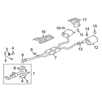Acura OE - Exhaust System Hanger