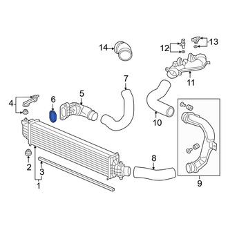 Acura OE - Intercooler Pipe Gasket