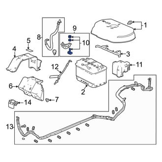 Acura OE - Battery Cable Terminal End