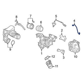 Acura OE - Turbocharger Oil Line