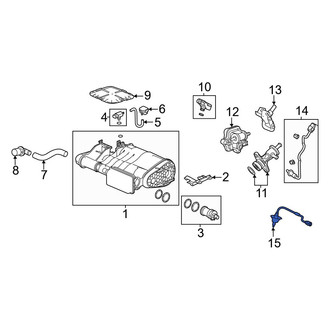 Acura OE - Front Oxygen Sensor