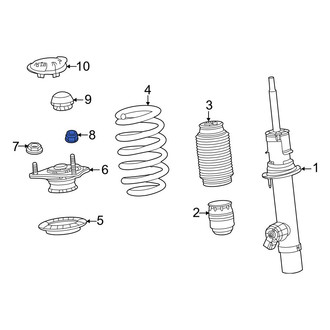 Acura OE - Front Upper Suspension Strut Nut