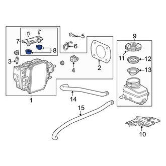 Acura OE - Brake Master Cylinder Reservoir Grommet
