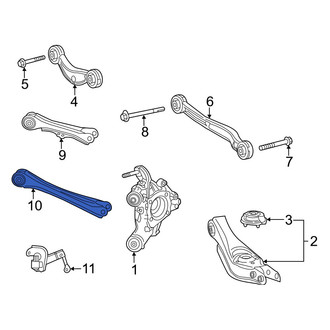 Acura OE - Rear Right Lower Suspension Control Arm