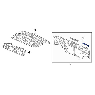 Acura OE - Rear Body Panel Bracket