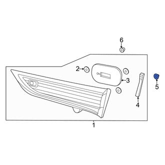 Acura OE - Inner Tail Light Grommet