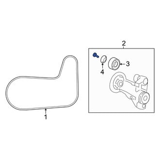 Acura OE - Accessory Drive Belt Tensioner Assembly