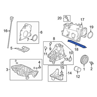 Acura OE - Upper Fuel Injection Plenum Gasket