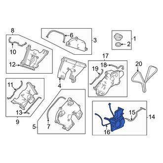 Acura OE - Lower Engine Timing Cover Gasket