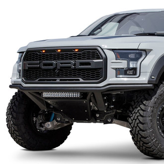 Addictive Desert Designs® - PRO Full Width Black Front Pre-Runner Bumper