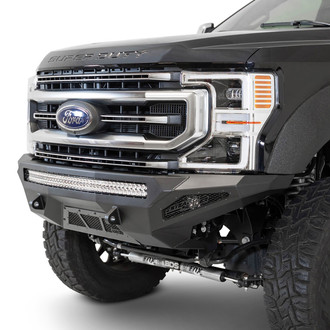 Addictive Desert Designs® - Stealth Fighter Full Width Hammer Black Front HD Bumper