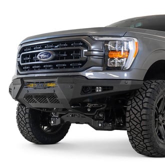 Addictive Desert Designs® - HoneyBadger Full Width Black Front HD Bumper
