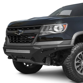 Addictive Desert Designs® - Stealth Fighter Full Width Hammer Black Front HD Bumper