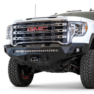 Addictive Desert Designs® - Stealth Fighter Full Width Hammer Black Front Winch HD Bumper