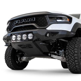 Addictive Desert Designs® - Bomber Full Width Black Powder Coated Front HD Bumper