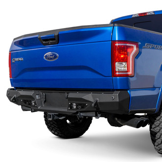 Addictive Desert Designs® - Stealth Fighter Full Width Hammer Black Rear HD Bumper