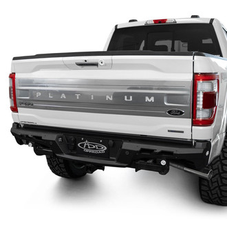 Addictive Desert Designs® - Black Label Full Width Hammer Black Rear HD Bumper