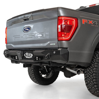 Addictive Desert Designs® - Stealth Fighter Full Width Hammer Black Rear HD Bumper