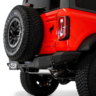 Addictive Desert Designs® - Rock Fighter Full Width Hammer Black Rear HD Bumper