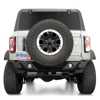 Addictive Desert Designs® - Krawler Full Width Hammer Black Rear HD Bumper