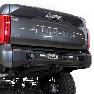 Addictive Desert Designs® - Stealth Fighter Mid Width Hammer Black Rear HD Bumper