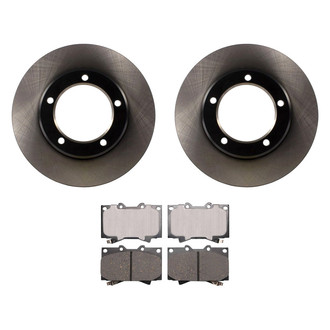 Advics® - Ultra-Premium™ Brake Kit with Ceramic Pads