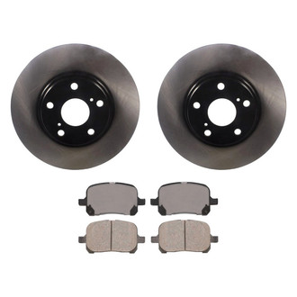 Advics® - Ultra-Premium™ Front Brake Kit with Ceramic Pads