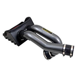 AEM Intakes® - Aluminum Gunmetal Gray Cold Air Intake System with Red Filter