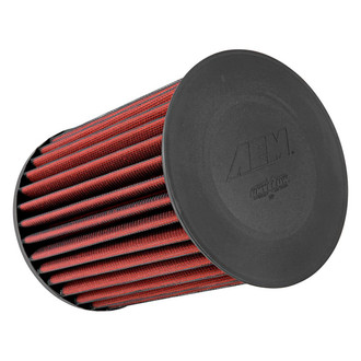 AEM Intakes® - DryFlow® Round Straight Red Air Filter (2.75" ID x 6.25" OD x 8.25" H)