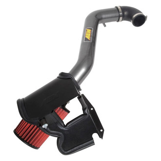 AEM Intakes® - Aluminum Gunmetal Gray Cold Air Intake System with Red Filter