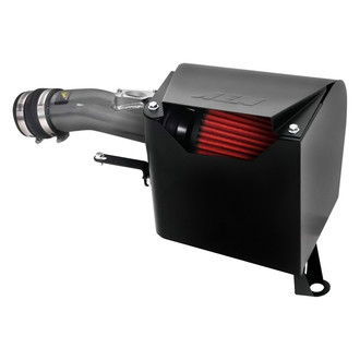 AEM Intakes® - Aluminum Gunmetal Gray Cold Air Intake System with Red Filter