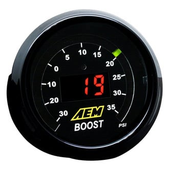 AEM Performance Electronics® - Classic Digital 2-1/16" Digital Boost Gauges