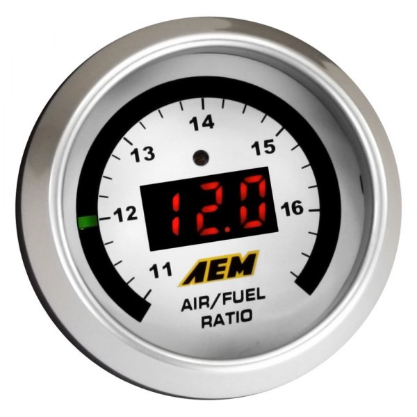 AEM Performance Electronics® - 2-1/16" Digital Wideband UEGO Air/Fuel Gauge without Sensor