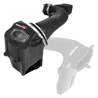 aFe® - Momentum® GT Black Cold Air Intake System with Pro Dry S Gray Filter